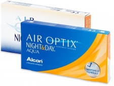 Air Optix Night & Day Aqua 3 линзы