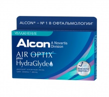 AIR OPTIX PLUS HYDRAGLYDE 3 линзы 