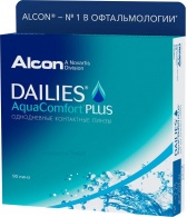 Dailies Aqua Comfort Plus 90 линз